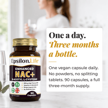 NAC+ 600mg with Selenium & Molybdenum